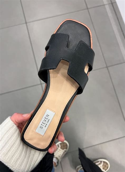 steve madden hermes sandal dupes